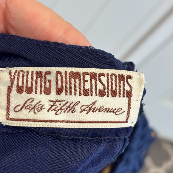 Vintage Young Dimensions Womens Old Hollywood Glam Mesh Lace Dress Size M Event - Picture 3 of 9